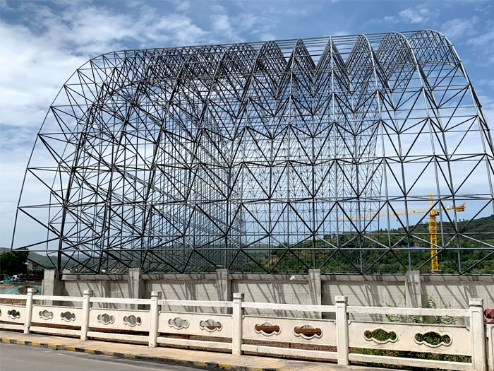 什邡山寨矿储煤棚网架
